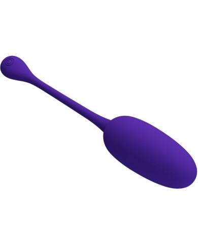 PRETTY LOVE KNUCKER HUEVO VIBRADOR RECARGABLE LILA