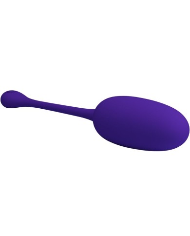 PRETTY LOVE KNUCKER HUEVO VIBRADOR RECARGABLE LILA