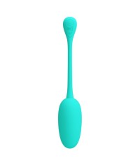 PRETTY LOVE KNUCKER HUEVO VIBRADOR RECARGABLE VERDE AGUA