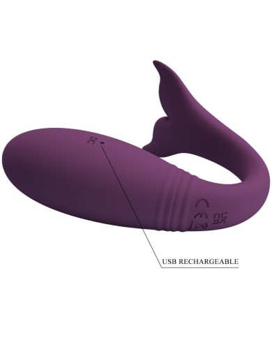 PRETTY LOVE JAYLEEN VIBRADOR APP CONTROL REMOTO LILA