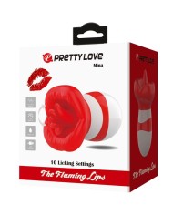 PRETTY LOVE MINA ESTIMULADOR LENGUA ROJO CLARO