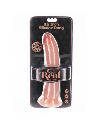 GET REAL DONG SILICONA 21 CM NATURAL