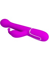 PRETTY LOVE DEJON VIBRADOR RABBIT 3 EN 1 MULTIFUNCION VIOLETA
