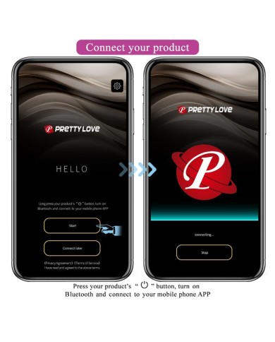 PRETTY LOVE BAIRD G SPOT 12 VIBRACIONES RECARGABLE LILA APP