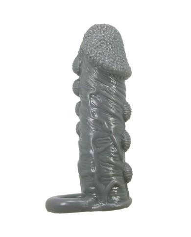 PRETTY LOVE FUNDA REALISTICA ALARGADORA Y RETARDANTE PARA PENE GRIS PRETTY LOVE FUNDA REALISTICA ALARGADORA Y RETARDANTE PARA PENE GRIS