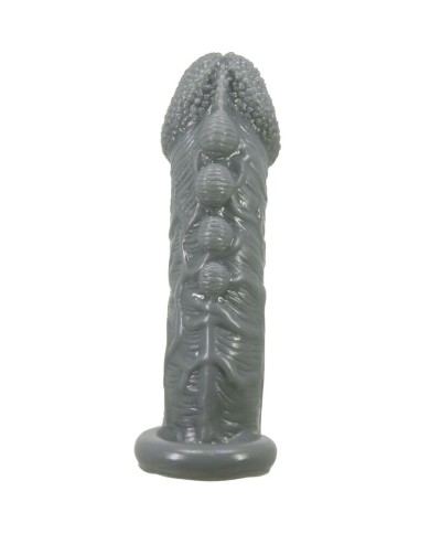 PRETTY LOVE FUNDA REALISTICA ALARGADORA Y RETARDANTE PARA PENE GRIS PRETTY LOVE FUNDA REALISTICA ALARGADORA Y RETARDANTE PARA PENE GRIS