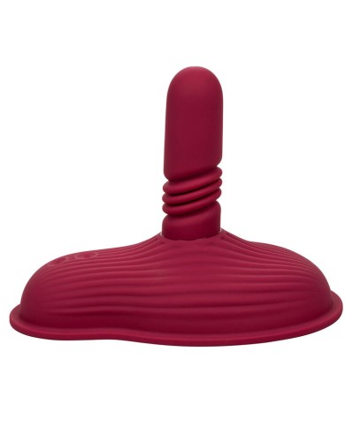 CALEXOTICS RIDER MASAJEADOR DOBLE MOTOR CONTROL REMOTO ROJO