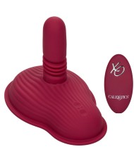 CALEXOTICS RIDER MASAJEADOR DOBLE MOTOR CONTROL REMOTO ROJO