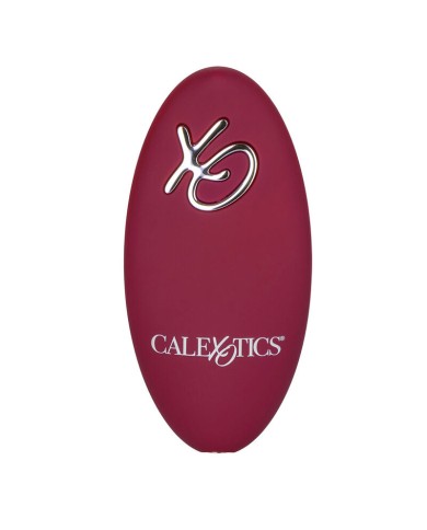 CALEXOTICS RIDER MASAJEADOR DOBLE MOTOR CONTROL REMOTO ROJO