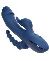 CALEXOTICS VIBRADOR TRIPLE ORGASM AZUL