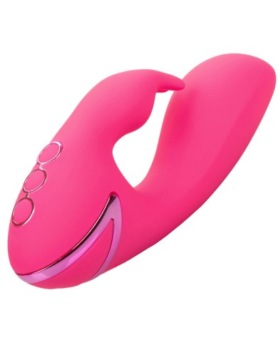 CALEXOTICS SO CAL SUSHINE VIBRATOR RABBIT FUCSIA BY CALIFORNIA DREAMING