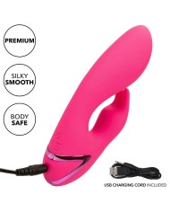 CALEXOTICS SO CAL SUSHINE VIBRATOR RABBIT FUCSIA BY CALIFORNIA DREAMING