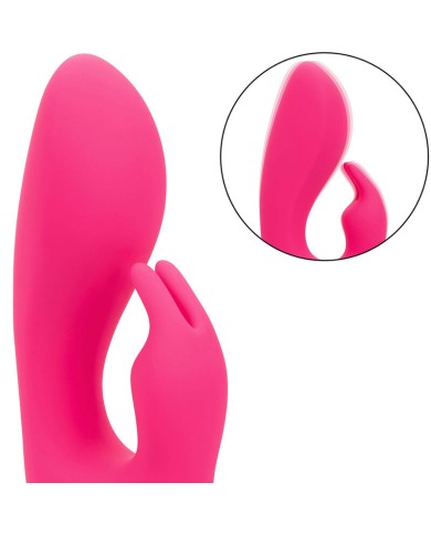 CALEXOTICS SO CAL SUSHINE VIBRATOR RABBIT FUCSIA BY CALIFORNIA DREAMING