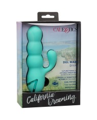 CALEXOTICS DEL MAR DIVA VIBRADOR RABBIT VERDE AGUA BY CALIFORNIA DREAMING
