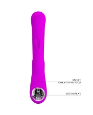 PRETTY LOVE SKYLAR VIBRADOR ESTIMULADOR PURPURA