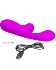 PRETTY LOVE SKYLAR VIBRADOR ESTIMULADOR PURPURA