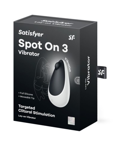 SATISFYER SPOT ON 3 ESTIMULADOR DE CLITORIS NEGRO