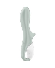 SATISFYER AIR PUMP BOOTY 3 VIBRADOR ANAL INFLABLE VERDE GRIS
