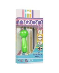 CALEXOTICS NEON VIBES THE BUBBLY VIBE MINI MASAJEADOR 10 VIBRACIONES VERDE