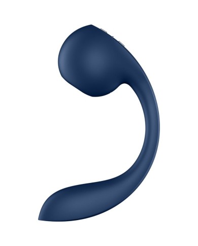 SATISFYER PRO WAVE 4 ESTIMULADOR PUNTO G AIR PULSE APLICACION GRATUITA AZUL OSCURO