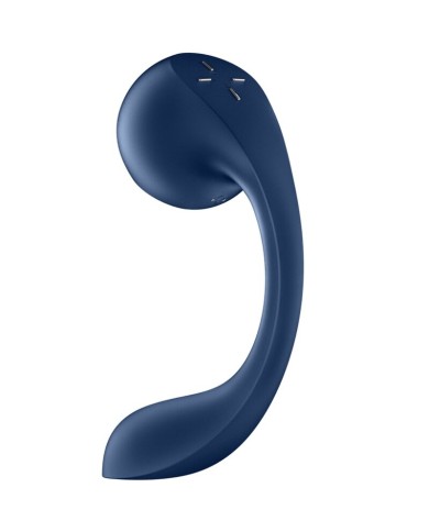 SATISFYER PRO WAVE 4 ESTIMULADOR PUNTO G AIR PULSE APLICACION GRATUITA AZUL OSCURO