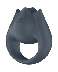 SATISFYER PERFECT PAIR 2 MULTIVIBRADOR 2 EN 1 ANILLO PARA PENE ESTIMULADOR DE DEDO GRIS