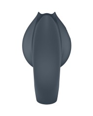 SATISFYER PERFECT PAIR 2 MULTIVIBRADOR 2 EN 1 ANILLO PARA PENE ESTIMULADOR DE DEDO GRIS
