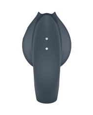 SATISFYER PERFECT PAIR 2 MULTIVIBRADOR 2 EN 1 ANILLO PARA PENE ESTIMULADOR DE DEDO GRIS