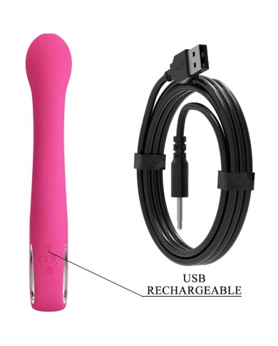 PRETTY LOVE FRITZ VIBRADOR RABBIT 12 VIBRACIONES ROSA