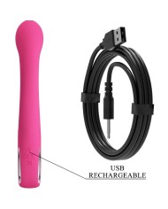 PRETTY LOVE FRITZ VIBRADOR RABBIT 12 VIBRACIONES ROSA