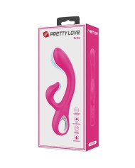 PRETTY LOVE FRITZ VIBRADOR RABBIT 12 VIBRACIONES ROSA