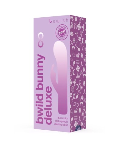 B SWISH BWILD BUNNY INFINITE DELUXE VIBRADOR RABBIT 10 VIBRACIONES MORADO