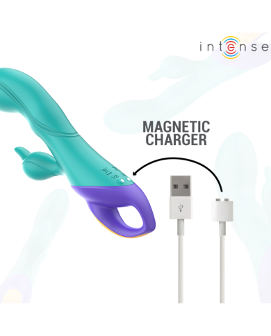 INTENSE FRED VIBRADOR RECARGABLE RABBIT AZUL