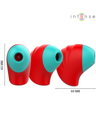 INTENSE DONNIE ESTIMULADOR CLITORIS ROJO VERDE