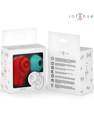 INTENSE DONNIE ESTIMULADOR CLITORIS ROJO VERDE