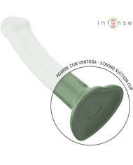 INTENSE BECCA VIBRADOR CON VENTOSA 10 VIBRACIONES VERDE CONTROL REMOTO