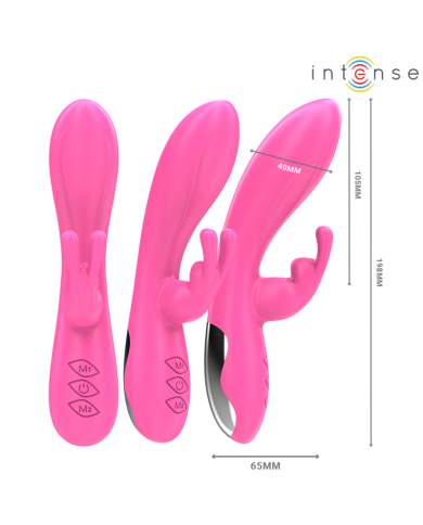 INTENSE RANDALL VIBRADOR RABBIT 10 VIBRACIONES ROSA