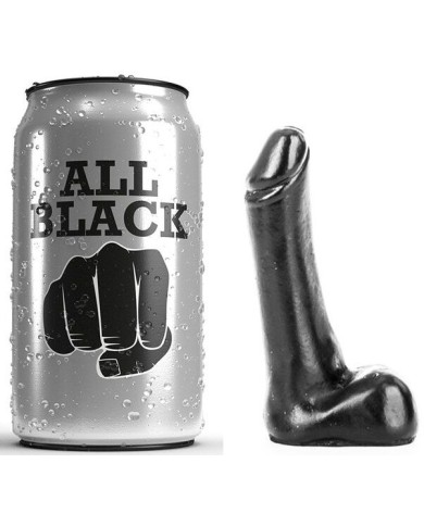 ALL BLACK DILDO 9 CM ALL BLACK DILDO 9 CM