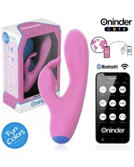 ONINDER CUTE LOVE BUNNY VIBRADOR PUNTO G Y CLITORIS APP MUNDIAL GRATUITA