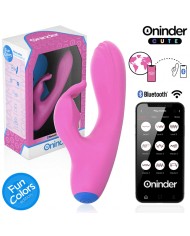 ONINDER CUTE LOVE BUNNY VIBRADOR PUNTO G Y CLITORIS APP MUNDIAL GRATUITA