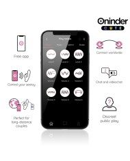ONINDER CUTE LOVE BUNNY VIBRADOR PUNTO G Y CLITORIS APP MUNDIAL GRATUITA