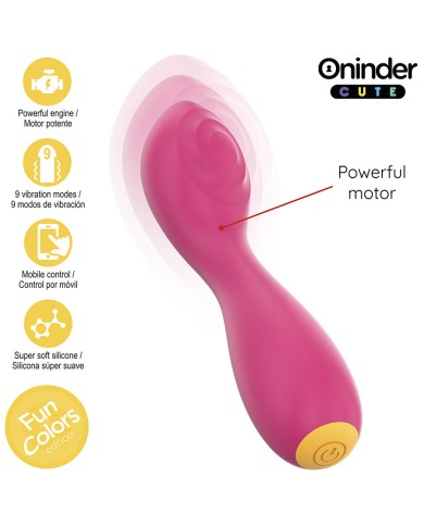 ONINDER CUTE LOVE BUDDY MASTER VIBRADOR PUNTO G APP MUNDIAL GRATUITA