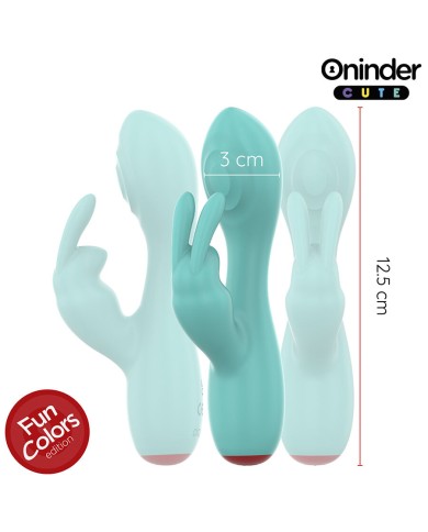 ONINDER CUTE LOVE BUNNY VIBRADOR PUNTO G Y CLITORIS APP MUNDIAL GRATUITA