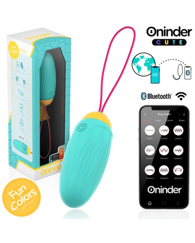 ONINDER CUTE LOVE PLEASURE HUEVO VIBRO GEMAS ROTADORAS SILICONA APP MUNDIAL GRATUITA