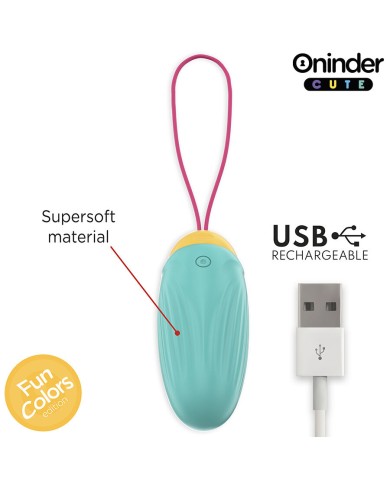 ONINDER CUTE LOVE PLEASURE HUEVO VIBRO GEMAS ROTADORAS SILICONA APP MUNDIAL GRATUITA