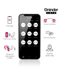 ONINDER CUTE LOVE PLEASURE HUEVO VIBRO WAVE TAPPING SILICONA APP MUNDIAL GRATUITA