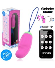 ONINDER CUTE LOVE PLEASURE HUEVO VIBRO ROTADOR 360 SILICONA APP MUNDIAL GRATUITA