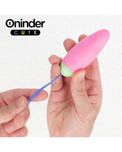 ONINDER CUTE LOVE PLEASURE HUEVO VIBRO ROTADOR 360 SILICONA APP MUNDIAL GRATUITA