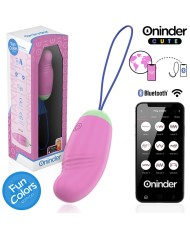 ONINDER CUTE LOVE PLEASURE HUEVO VIBRO ROTADOR 360 SILICONA APP MUNDIAL GRATUITA