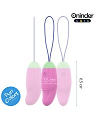 ONINDER CUTE LOVE PLEASURE HUEVO VIBRO ROTADOR 360 SILICONA APP MUNDIAL GRATUITA